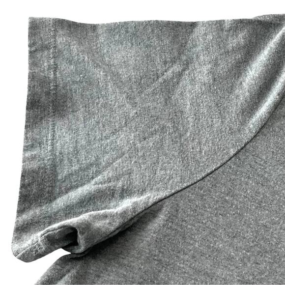 GOODFELLOW & CO. LYNDALE TEE SHORT SLV, V-NECK T-SHIRT, WOMENS, L, GREY - Picture 8 of 10